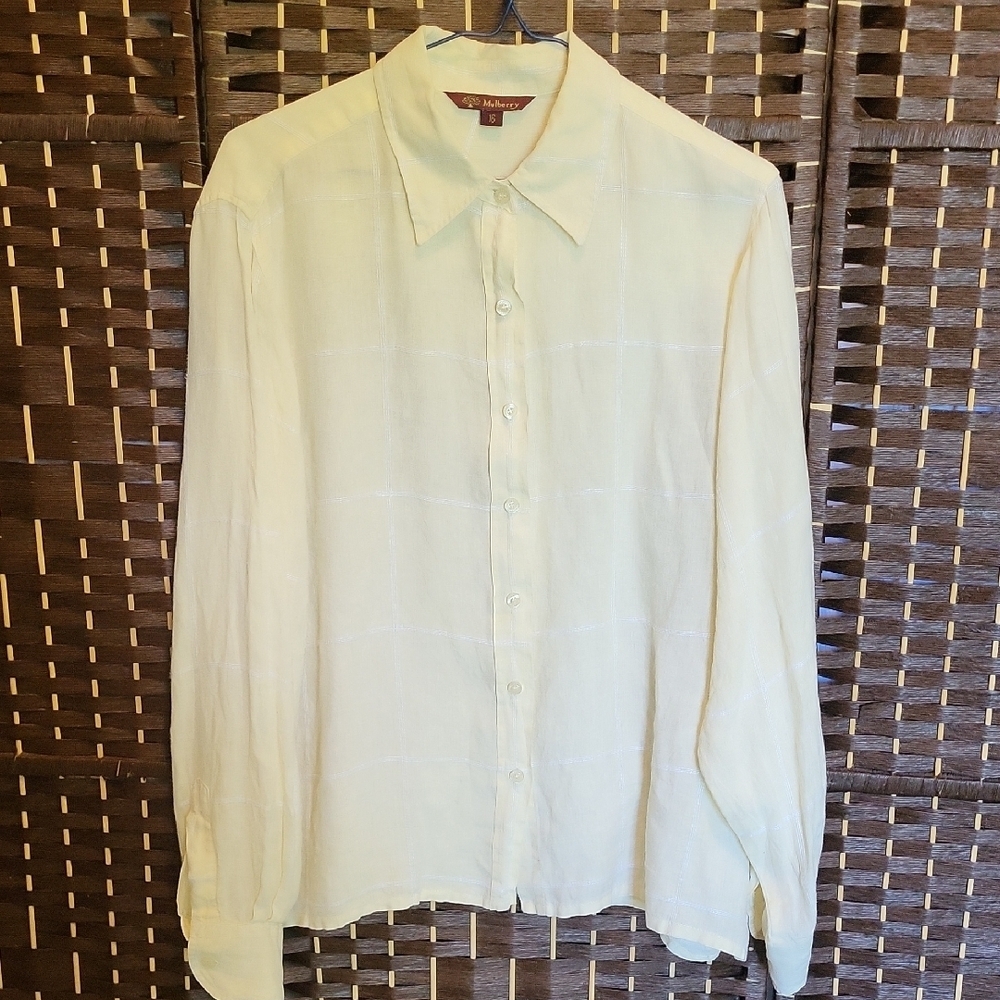 Mulberry Women's Butter Button Down Shirt